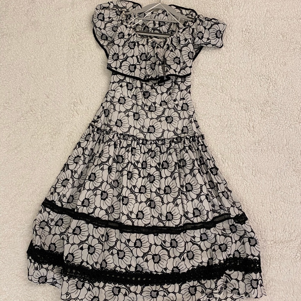 Nicholas off the shoulder floral dress